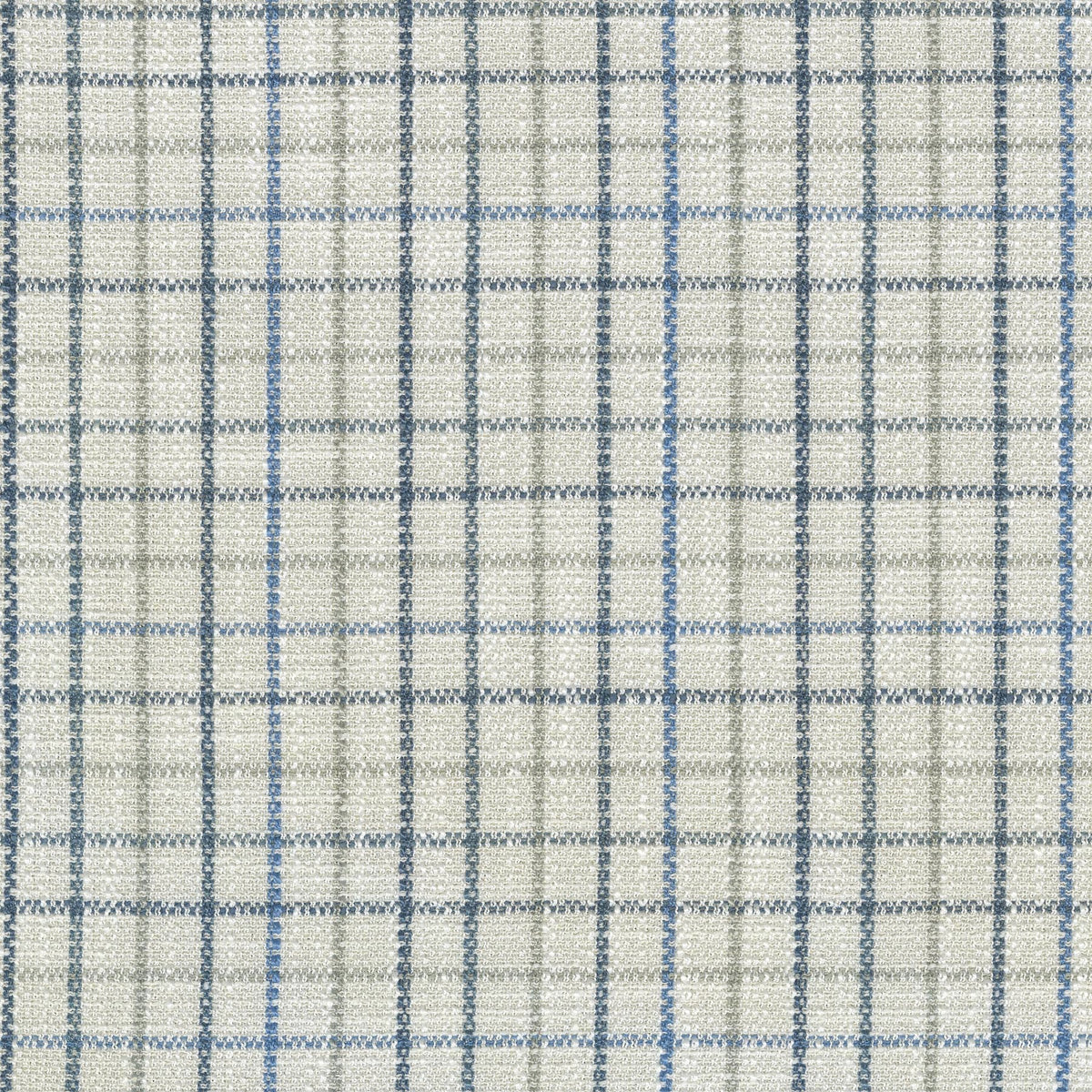 P/K Lifestyles Keep In Check - Porcelain 411583 Fabric Swatch