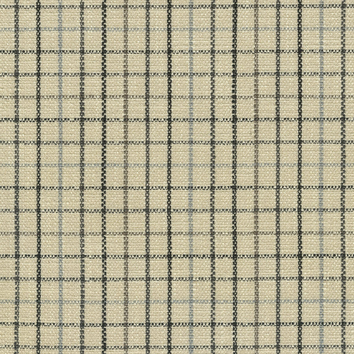 P/K Lifestyles Keep In Check - Stone 411580 Upholstery Fabric