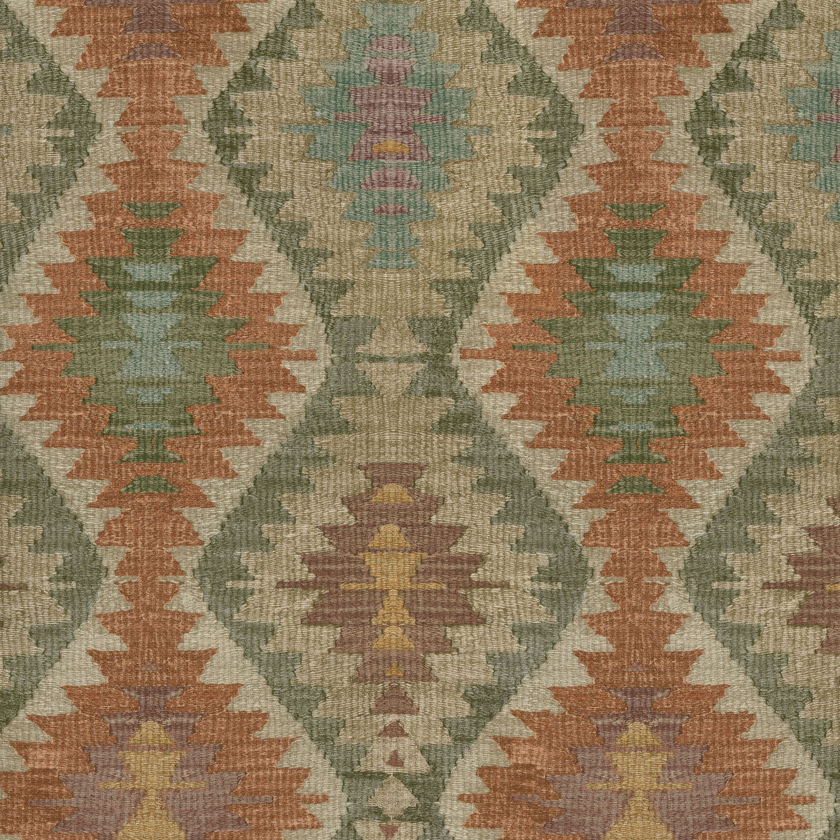 P/K Lifestyles Neema Afghan - Canyon 408780 Upholstery Fabric