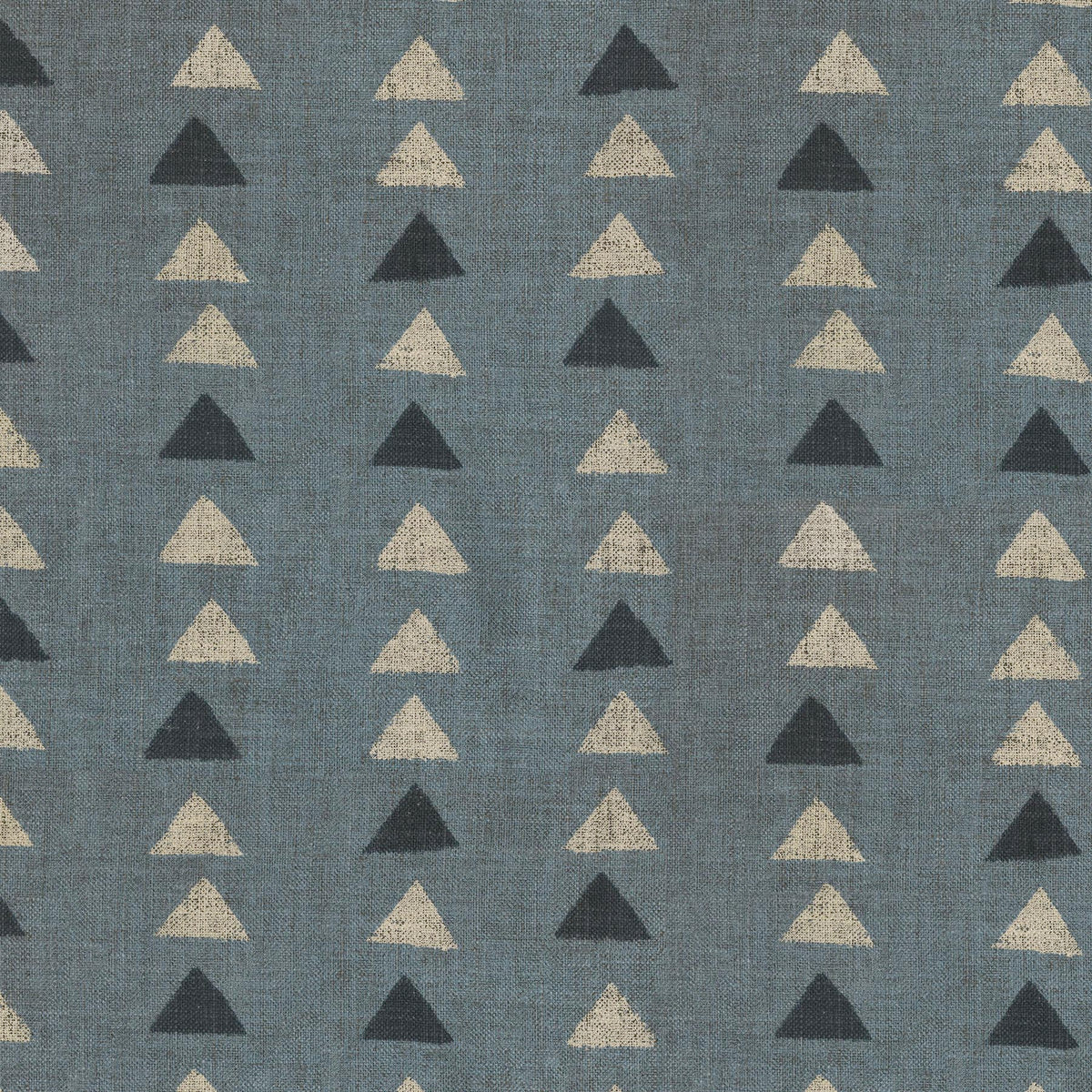 P/K Lifestyles Nomadic Triangle - Blue Smoke 408455 Fabric Swatch