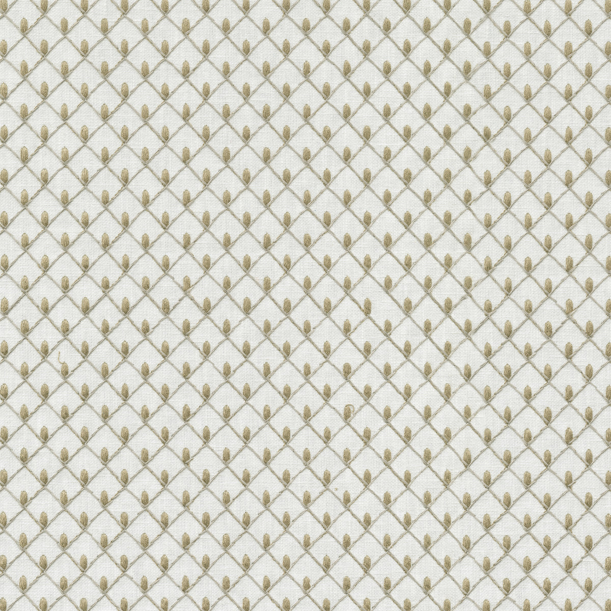 P/K Lifestyles Picot Emb - Linen 411843 Upholstery Fabric
