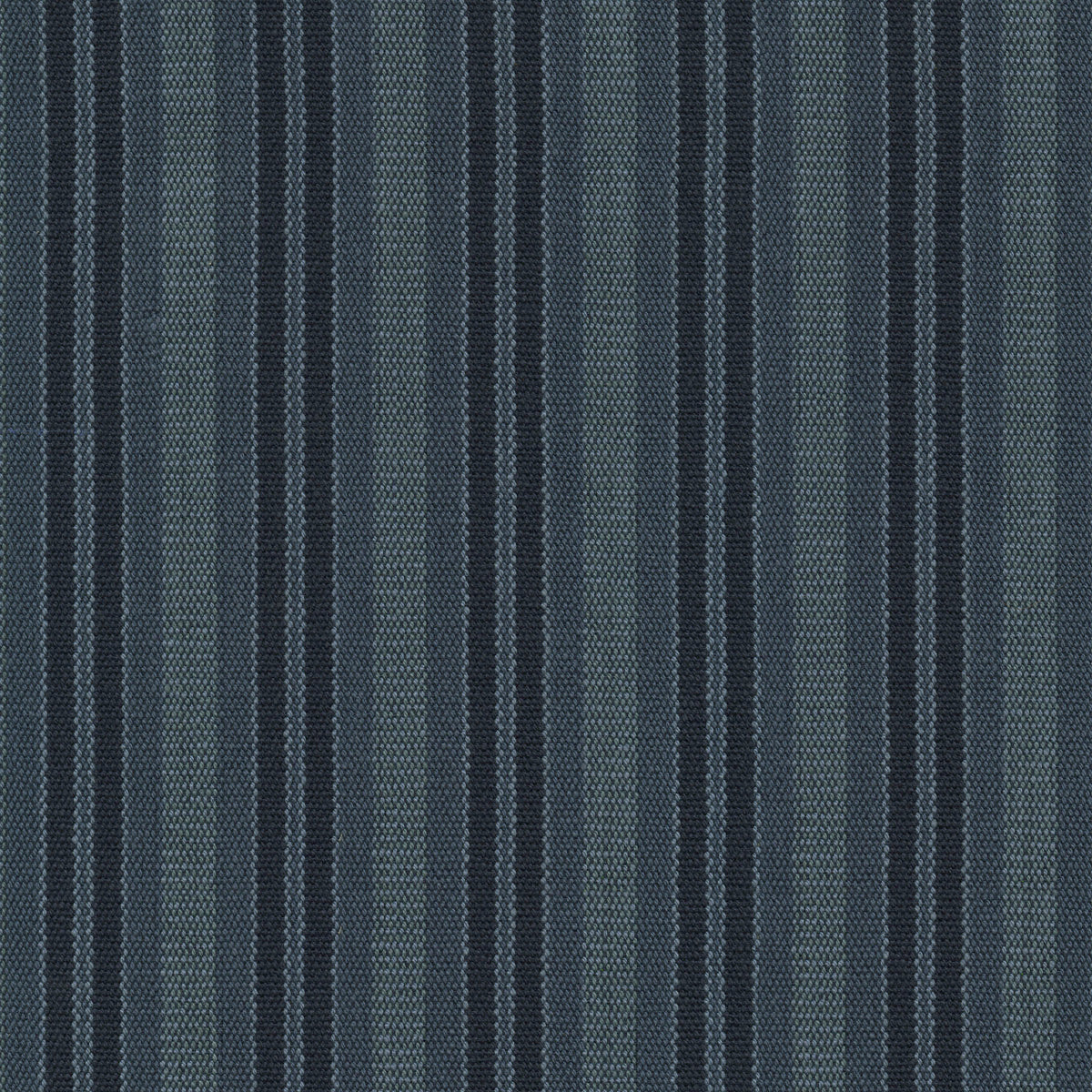 P/K Lifestyles Silverton Stripe - Indigo 411690 Upholstery Fabric