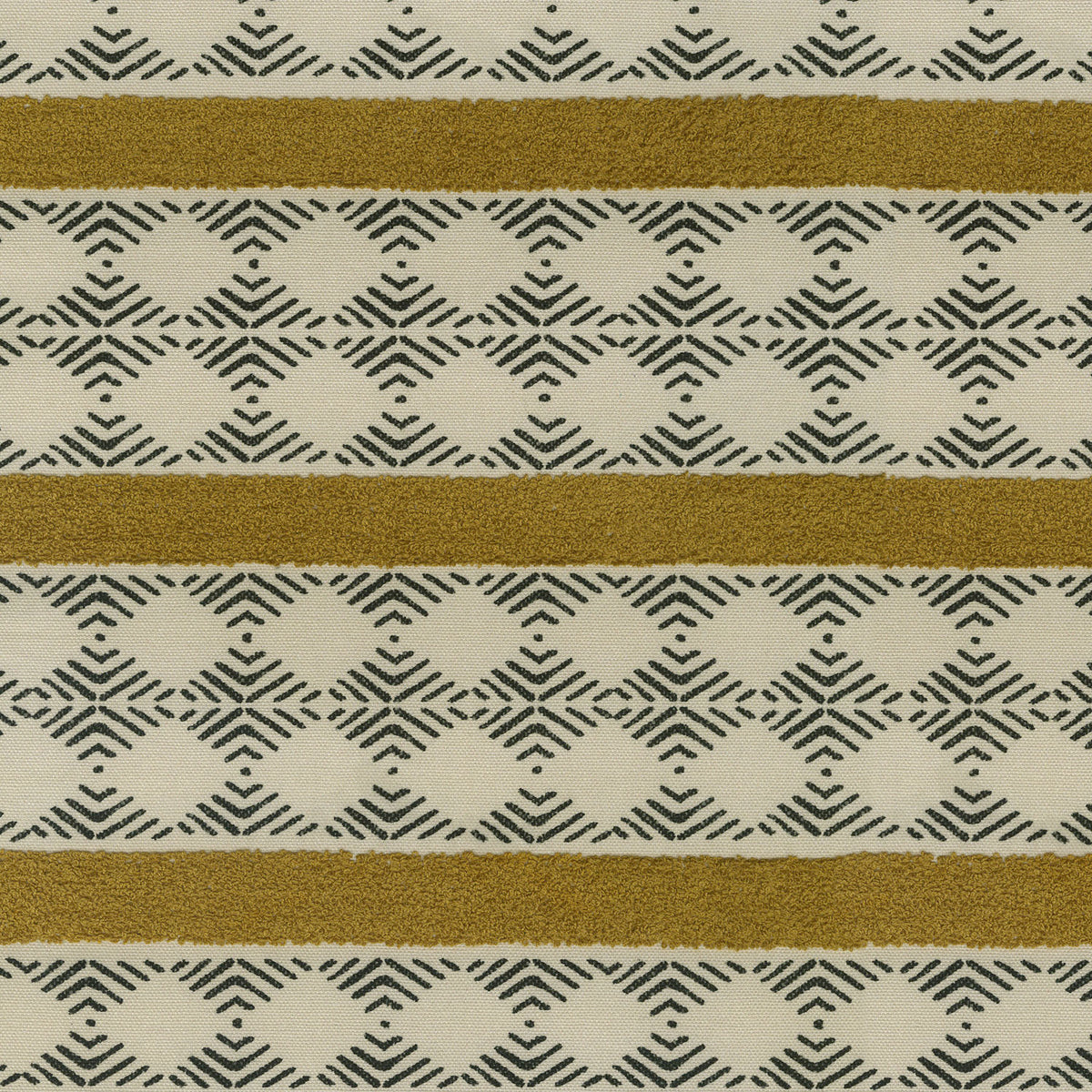P/K Lifestyles Stitched Patch - Oro 410130 Upholstery Fabric