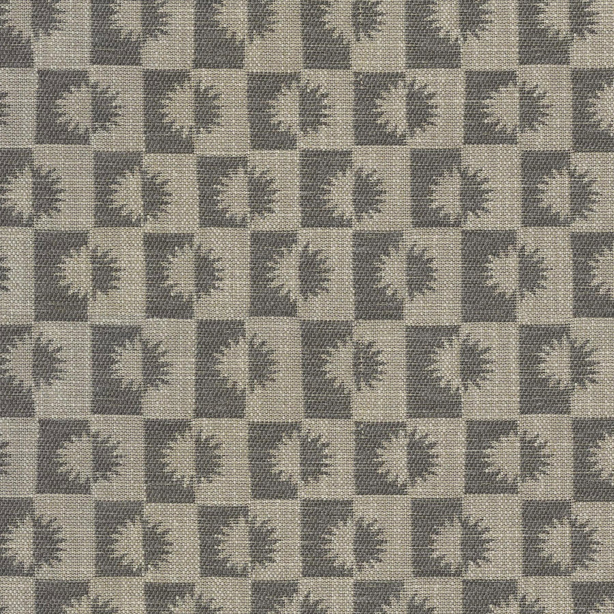 Elana Gabrielle Sunrise - Charcoal 140012 Fabric Swatch
