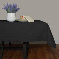 Hemstitched Solid Color Table Cloth