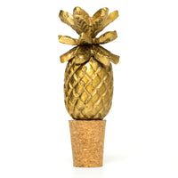 Artisan Gold Pineapple Bottle Topper