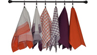 Halloween Seasonal Towel Set of 6 - Orange and Purple