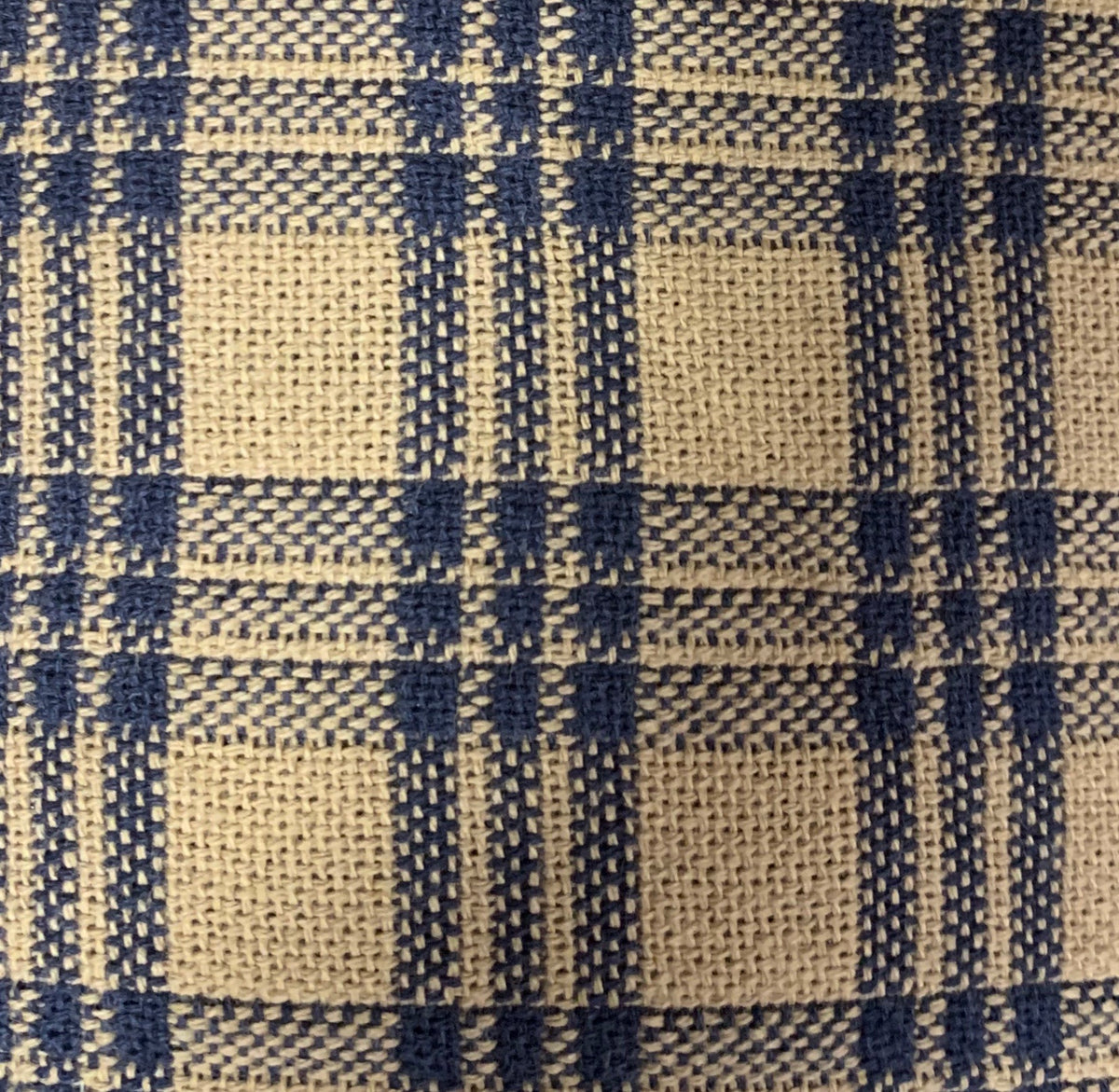 Strubridge Navy/Ecru Upholstery Fabric