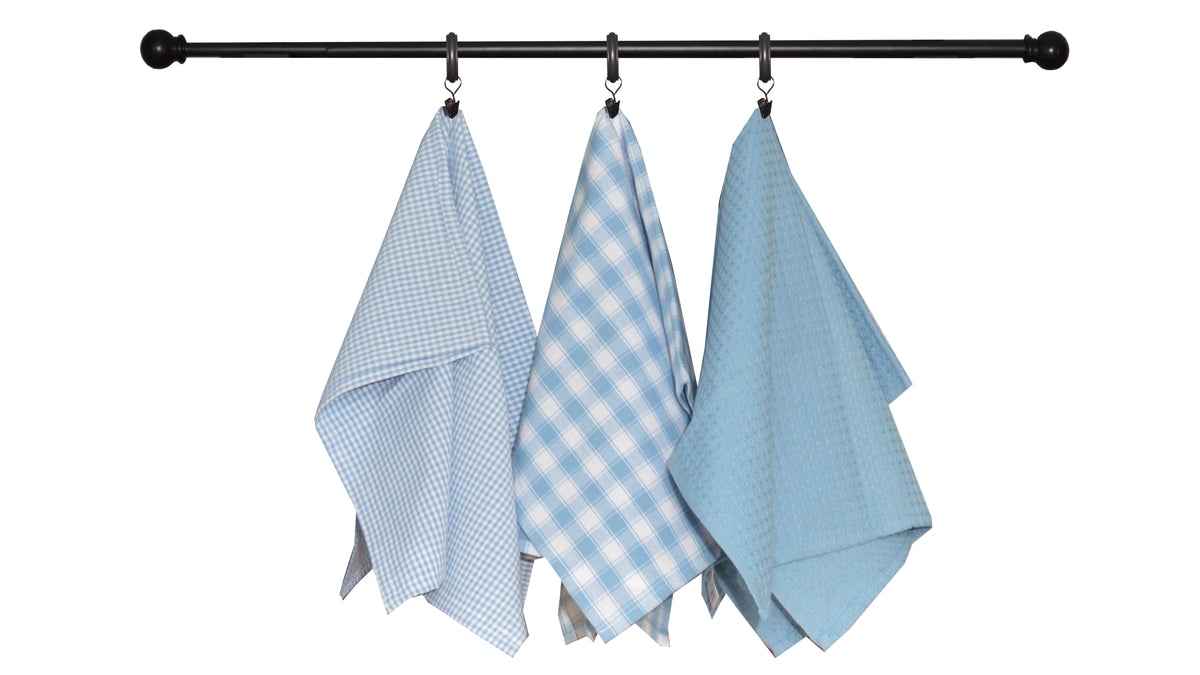 Spring Seasonal Towel Set of 3 - Light Blue