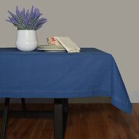 Hemstitched Solid Color Table Cloth