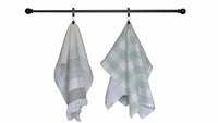 Tea Towel - Dunroven House Terry Cloth Striped Fringe Towel